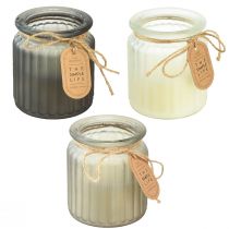 položky Vonné sviečky v sklenenom korku zo santalového dreva H9cm 3ks