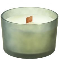 položky Vonná sviečka v sklenenej šalviovej santalovej štiepke Ø12,5cm V8cm