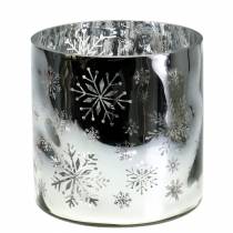 položky Vianočná dekorácia lampáš sklenená metalíza Ø20cm V20cm