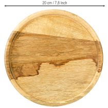 položky Sklenená kupola s dreveným tanierovým zdobením syrová kupola Ø22cm V16,5cm