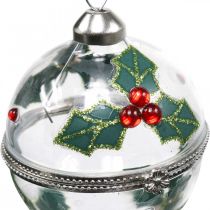 položky Vianočné gule na stromček sklenené na plnenie cezmíny Ø6cm 2ks