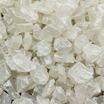 položky Sklenené kamene 4mm - 10mm perleťové 2kg