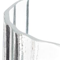 položky Váza Unikátna pruhovaná štruktúra Moderný dizajn 19 cm