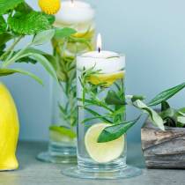 položky Sklenená váza s podstavcom, číra, Ø6cm, V20cm