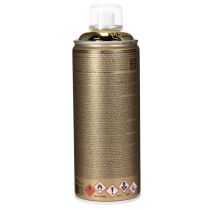 Článok Dekoratívna farba v spreji s efektom zlatého chrómu, Montana plechovka 400 ml