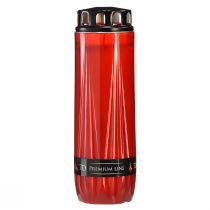 položky Náhrobná sviečka Aura cintorínska sviečka červená čierna 7 dní V24cm