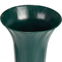 položky Náhrobná váza tmavozelená 31cm 5ks