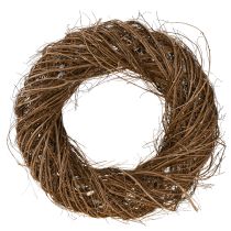 položky Veľký dekoračný veniec brest prírodný veniec z konárikov Ø50cm