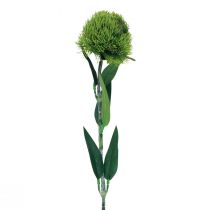 položky Zelený klinček fúzatý umelý kvet ako zo záhrady 54cm