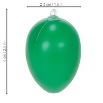 položky Veľkonočné ozdoby na vajíčka na jarnú výzdobu, domov alebo záhradu. Farebné dekoračné predmety, 6 cm, 24 kusov.