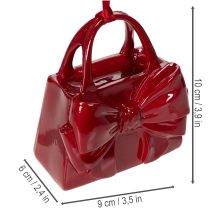 Článok Dekoratívna kabelka s mašľou na zavesenie, 10 cm