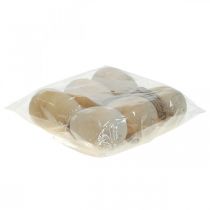 položky Drevené vajíčka ozdobné vajíčka visiace prírodné veľkonočné vajíčka veľkonočná dekorácia V8cm 6 ks