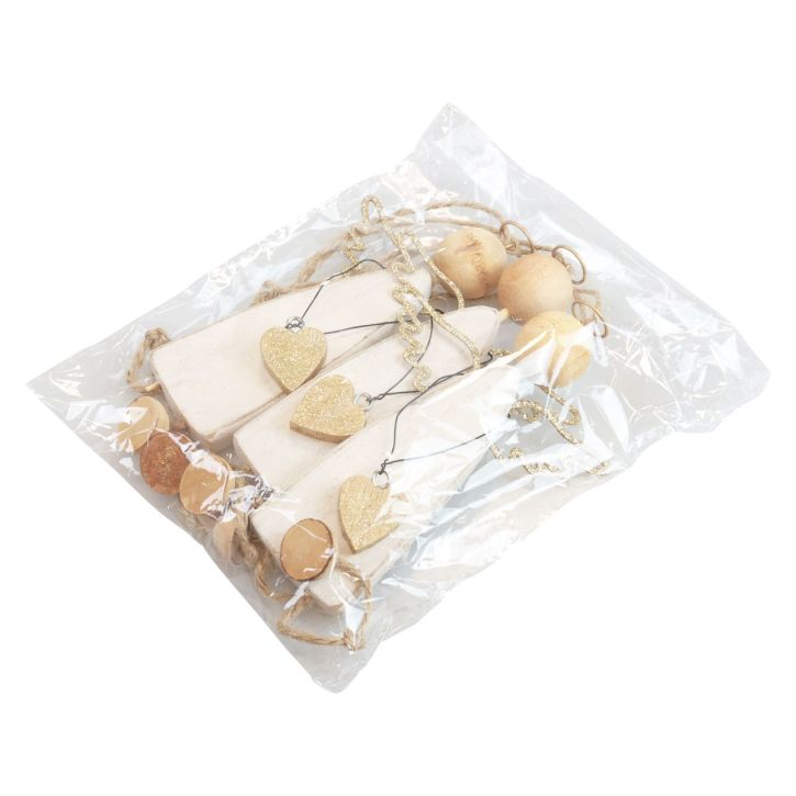 položky Prívesok anjel vianočná dekorácia na zavesenie V22cm 3 ks