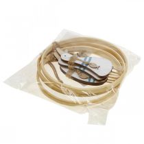 položky Závesná dekorácia okenná dekorácia vešiak námorná dekorácia kačica Ø15cm 4 kusy