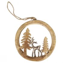 položky Závesná dekorácia okienko Vianočná dekorácia dekorácia zo soba 19,5cm