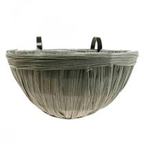 položky Závesný črepník kvetináč na závesný balkónový závesný črepník 30x17cm