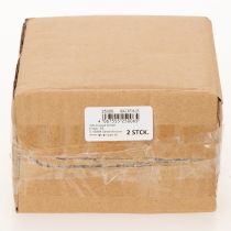 položky Rustikálny keramický domček s jasným LED svetlom, ideálny ako atmosférická dekorácia stola, 15 cm, 2 kusy