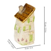 položky Keramická bytová dekorácia do interiéru a kvetináčov. Ideálny darček. 10 cm, 3 kusy.