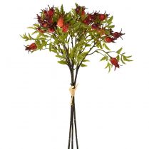 Článok Dekorácia šípková červená umelé konáre šípky 48 cm 3 kusy