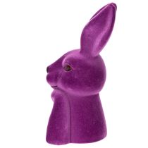 Článok Busta Thinking Rabbit Flocked King Veľkonočná 16,5 × 13 × 27 cm