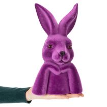 Článok Busta Thinking Rabbit Flocked King Veľkonočná 16,5 × 13 × 27 cm