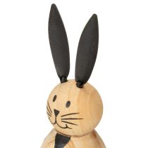 položky Dekoratívny králik s jednoduchým dizajnom pre jarné doplnky do obývačky, 12 cm, 2 kusy