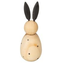 položky Dekoratívny králik s jednoduchým dizajnom pre jarné doplnky do obývačky, 12 cm, 2 kusy