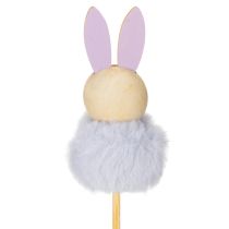 položky Nadýchané figúrky veľkonočných zajačikov pre veselé veľkonočné oslavy, dekorácia izby, 34 cm, 12 kusov
