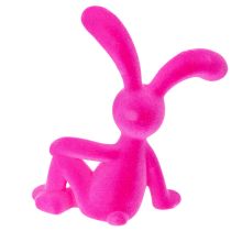 položky Dekoratívny sediaci králik ako jarná dekorácia do obývačky alebo kancelárie, 22 cm, 2 kusy