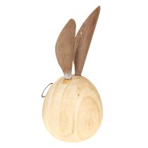 položky Dekoratívna figúrka králika v tvare vajíčka s postavičkou na jar a sezónne dekorácie, 14 cm, 3 kusy