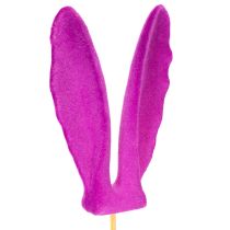 položky Veľkonočná dekorácia v tvare zajačích uší na paličke ako atmosférické kvetinové štipce 31 cm 4 ks