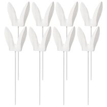 položky Zajačie uši na slávnostné veľkonočné oslavy a dekorácie, 28 cm, 8 kusov