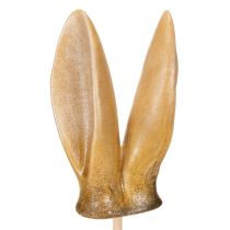 položky Veľkonočné dekorácie, zajačie uši, nostalgické záhradné kolíky na skrášlenie záhrady na Veľkú noc, 35 cm, 2 kusy