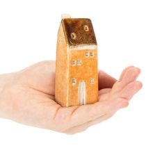 položky Dekoratívny keramický domček na parapet, 10 cm, 3 kusy