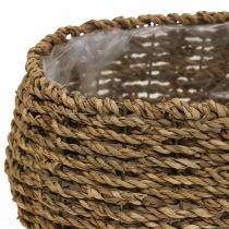 položky Kôš na rastliny s rúčkou košík na kvety L23/35cm sada 2 ks