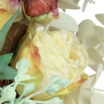 položky Veniec na dvere eukalyptový eukalyptový veniec umelý bielený Ø50cm