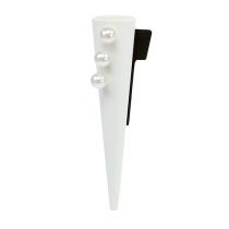 položky Pánsky odznak s magnetom Biela, matná