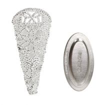 položky Svadobný odznak s magnetom strieborný 4,5 cm