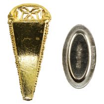 položky Svadobný odznak s magnetom zlatý 4,5cm