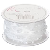 položky Svadobná stuha biela 20mm 5m