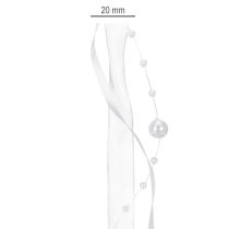 položky Svadobná stuha biela 20mm 5m