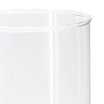 položky Vysoká sklenená váza sklenený valec váza na kvety číra Ø12cm V30cm
