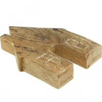 položky Drevený domček Vianočný domček drevený domček drevený stojan V15cm