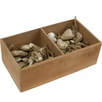 položky Drevené srdce ozdoby na vianočný stromček 4,5cm 36 ks