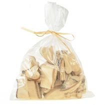 položky Drevené srdiečka s brezovou kôrou Brezové srdiečka 3–4cm 30 ks