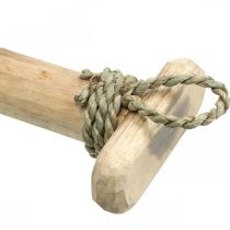 položky Dekoračná drevená nástenná lopatka Námorná dekoračná drevená lopatka maľovaná 78cm