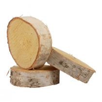 Drevené kotúče dekoračné brezové drevo prírodná kôra Ø7-9cm 20ks