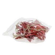 položky Drevené závesné hviezdy 16,5 cm/20 cm červené 6 ks