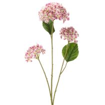 položky Štýlový umelý kvet hortenzie ako trvalý pútavý prvok, 80 cm, 2 kusy