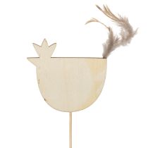 položky Kuracie steaky vo veľkonočnom dizajne pre veselú jarnú dekoráciu, 7 cm, 12 kusov